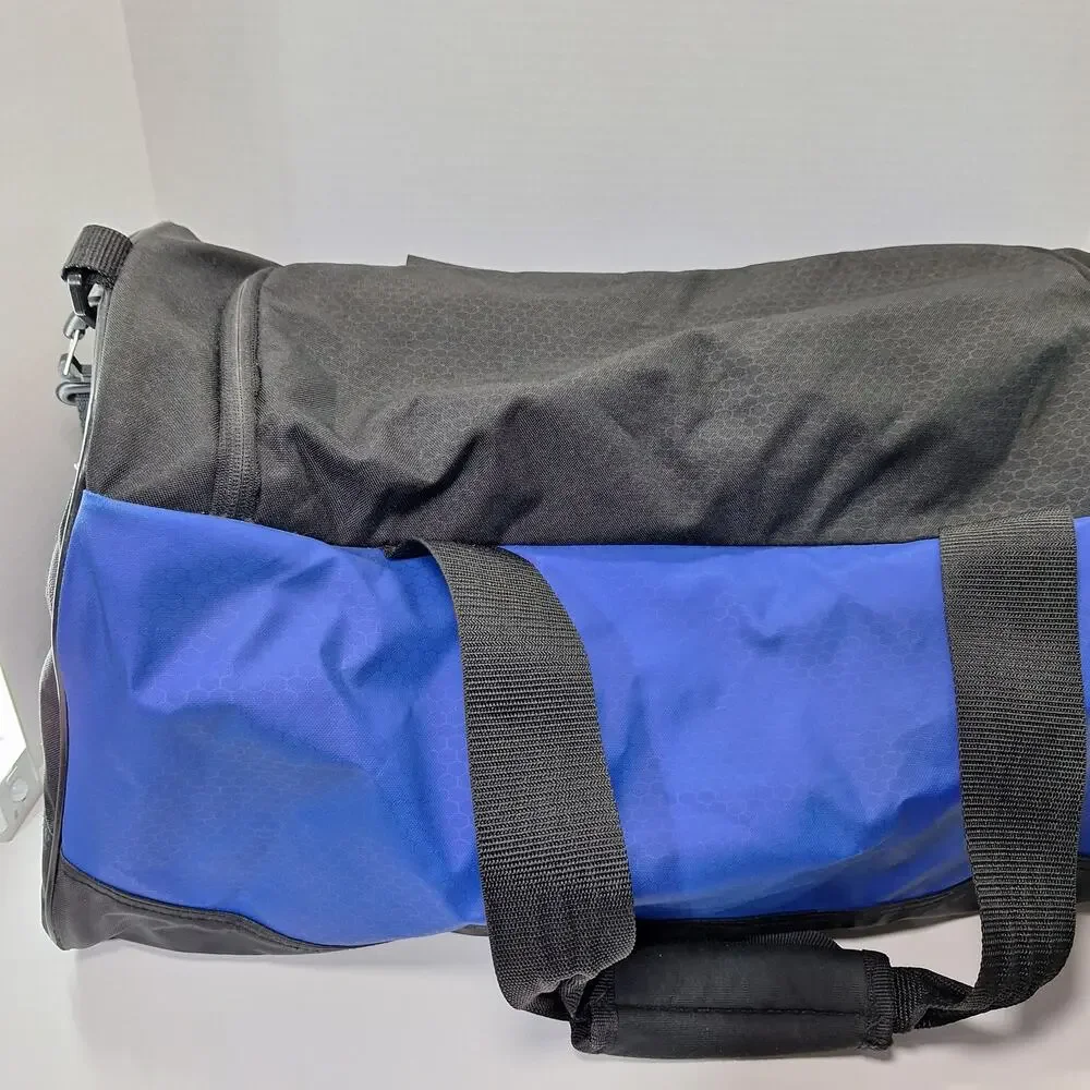 Adidas 2017 Team Issue Duffel Bag Medium Blue Hydro Shield Gym Sports Travel